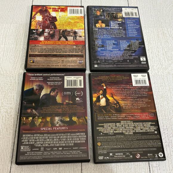 Movie Night Action & Adventure DVD Lot Platoon, Sniper, Lethal Weapon + More - Picture 5 of 13